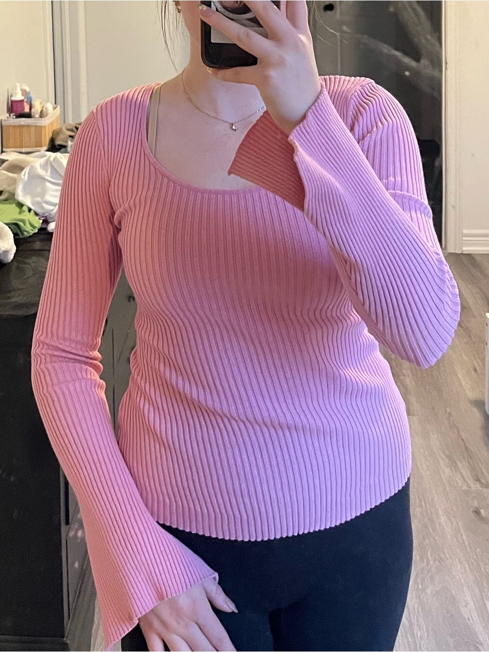 2/$22 Spring Long Sleeve Tops - Picture 4 of 5